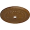 Ekena Millwork Palmetto Ceiling Medallion (Canopies up to 7 5/8"), 31 1/2"OD x 3 5/8"ID x 1 3/4"P, Smokey Topaz CM31PMSTF - alternate 4